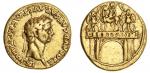 Roman Empire, Claudius (41-54), DE BRITANN AV Aureus, struck AD 46-47, Rome, TI CLAVD CAESAR AVG P M