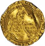 FRANCE. Franc a Cheval, ND (1364-80). Charles V (1364-80). NGC MS-62.