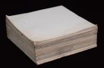 旧制,册纸斗方纸148张，尺寸：29×29cm。此组为经过托制工艺的斗方册页宣纸，光洁平整，数目多，实用性强。