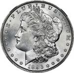 1896 Morgan Silver Dollar. MS-66 (NGC).