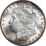 1891-S Morgan Silver Dollar. MS-65 (PCGS).