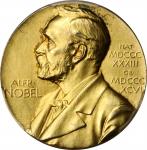 SWEDEN. Nominating Committee For the Nobel Prize in Medicine Gilt Silver Medal, ND (1985). PCGS SP-6