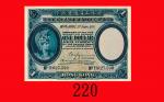 1935年香港上海汇丰银行一圆，好品。九成新The Hong Kong & Shanghai Banking Corp ， 1， 1/6/1935 (Ma H4)， s/n H027590  Attr