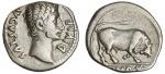 Roman Imperial. Augustus (27 BC-14 AD). AR Denarius, 15-13 BC. Lugdunum. 3.63 gms. AVGVSTVS DIVI. F,