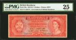 BRITISH HONDURAS. Government of British Honduras. 5 Dollars, 1953-58. P-30a. PMG Very Fine 25.