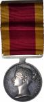 1842 China medal. Silver, 36 mm. MY-110, BBM-63. Edge mount, hinged German Silver bar suspension. Ab
