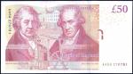 Bank of England, Chris Salmon, consecutive £50 (2), serial number AA59 270781/782, red, Elizabeth II