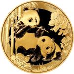 2016年熊猫纪念金币30克 NGC PF 70 CHINA. Gold Medallic Ounce, 2016-Y. Panda Series