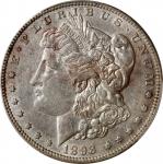 1893 Morgan Silver Dollar. EF-45 (PCGS).