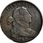 1799/8 Draped Bust Cent. S-188. Rarity-4. VG-10 (PCGS).