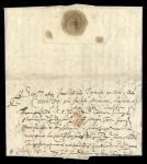 1579 Letter from Trieste addressed to Charles II, Archduke of Austria and ruler of Inner Austria, da