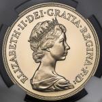 GREAT BRITAIN Elizabeth II エリザベス2世(1952~) 5Pounds 1984 NGC-PF70 Ultra Cameo Proof