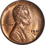 1914-D Lincoln Cent. MS-65 RD (PCGS). OGH.