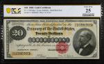 Fr. 1178. 1882 $20 Gold Certificate. PCGS Banknote Very Fine 25.