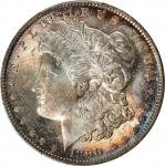 1890-O Morgan Silver Dollar. MS-64+ (PCGS).