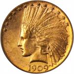 1909-S Indian Eagle. MS-62 (PCGS).