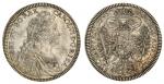Austria. HRE Charles VI (1711-1740). Taler, 1733. Laureate, peruked, draped and cuirassed bust right