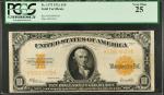 Fr. 1173. 1922 $10  Gold Certificate. PCGS Currency Very Fine 25.