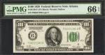 Fr. 2150-F. 1928 $100 Federal Reserve Note. Atlanta. PMG Gem Uncirculated 66 EPQ.