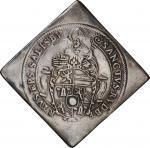 Holy Roman Empire. 1587. Silver. VF. Thaler. Archdiocese of Salzburg Wolf Dietrich von Raitenau Silv