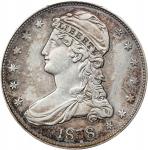 1838 Capped Bust Half Dollar. Reeded Edge. HALF DOL. GR-10. Rarity-3. VF Details--Smoothed (PCGS).