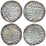 Coins, England. "The Brussels Hoard". Two sterling coins minted at London resp. Canterbury mint for 