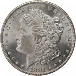 1881-CC Morgan Silver Dollar. MS-65 (PCGS).