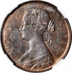 CANADA. Newfoundland. Cent, 1880. NGC MS-63 BN.