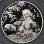 2012年熊猫纪念银币5盎司 NGC PF 69
