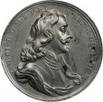 GREAT BRITAIN. Death of Charles I Tin Electrotype Medal, ND (ca. 1830). EXTREMELY FINE.