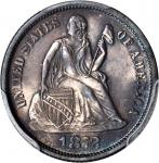 1872 Liberty Seated Dime. Proof-65 (PCGS).