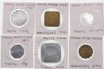 英国麵包代币一组4枚，详见图示，保存完好，有趣的一组