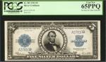 Fr. 282. 1923 $5 Silver Certificate. PCGS Currency Gem New 65 PPQ.
