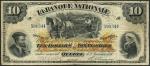 La Banque Nationale, $10, 2 January 1897, serial number A 591344, ploughman and horses top centre, p