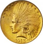 1913 Indian Eagle. MS-63 (PCGS).