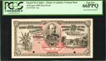 DANISH WEST INDIES. National Bank of the Danish West Indies. 10 Francs, 1905. P-18p. Proof. PCGS Gem