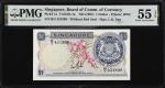 1967年新加坡货币发行局一圆。SINGAPORE. Board of Commissioners of Currency. 1 Dollar, 1967. P-1a. PMG About Uncir