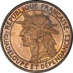 GUADELOUPE. Copper-Nickel Franc Essai (Pattern), 1903. PCGS SPECIMEN-65 Gold Shield.