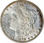 1879-S Morgan Silver Dollar. VAM-39. Top 100 Variety. Reverse of 1878. MS-60 Details--Cleaned (ANACS