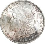 1890-S Morgan Silver Dollar. MS-63 (PCGS).