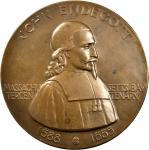 1930 Massachusetts Bay Tercentenary Medal. Bronze. 102 mm. By Laura Gardin Fraser, struck by Medalli