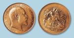 1902年英国5磅爱德华七世大金币