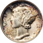 1927 Mercury Dime. MS-65 FB (NGC). CAC--Gold Label. OH.
