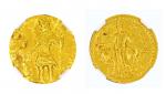 贵霜王朝韦苏提婆一世 金币一枚ZDGS XF 1123071300003 重7.8g