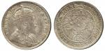 Coins. China – Hong Kong. Edward VII: Silver 20-Cents (KM 14). Lightly toned, choice extremely fine.