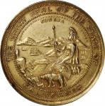 1938 California State Agricultural Society Award Medal. By M.F. & Co. Harkness Ca-25, var. Gilt Silv