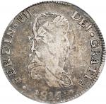 MEXICO. Durango. War of Independence. 8 Reales, 1816-D MZ. Ferdinand VII. PCGS VF-20.
