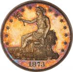 1873 Trade Dollar. Proof-65 Cameo (PCGS).