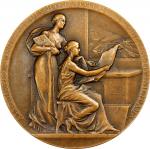 FRANCE. General Association of Municipal Hygienists and Technicians Bronze Award Medal, 1916. Paris 