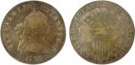UNITED STATES: AR dollar, 1799, KM-32, Draped Bust Heraldic Eagle type, irregular date, 13 stars var